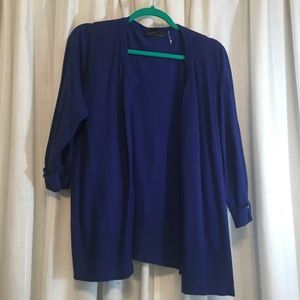 Blue Button Up Cardigan